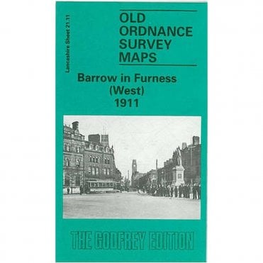 Barrow in Furness (West) 1911 (Lancashire Sheet 21.11) - Old OS Maps