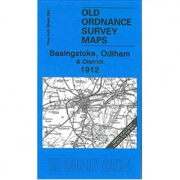 Basingstoke, Odiham & District 1912 (Inch To The Mile Sheet 284) - Old OS Maps
