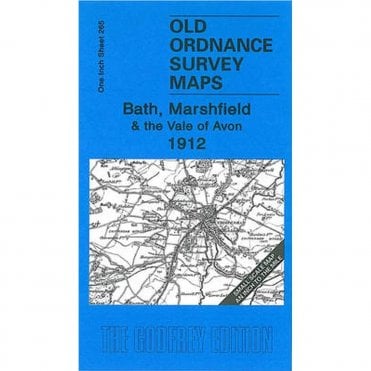 Bath, Marshfield & the Vale of Avon 1912 (Inch To The Mile Sheet 265) - Old OS Maps