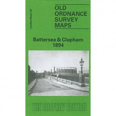 Battersea & Clapham 1894 (London Sheet 101.2) - Old OS Maps