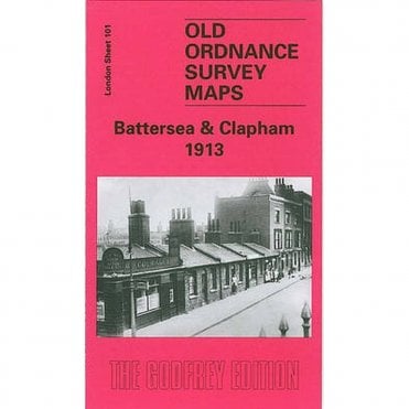 Battersea & Clapham 1913 (London Sheet 101.3) - Old OS Maps