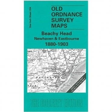 Beachy Head, Newhaven & Eastbourne 1880-1903 (Inch To The Mile Sheet 334) - Old OS Maps