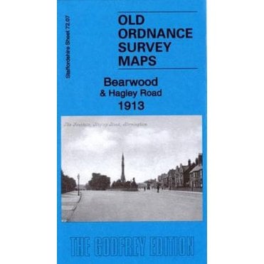 Bearwood & Hagley Road 1913 (Staffordshire Sheet 72.07b) - Old OS Maps