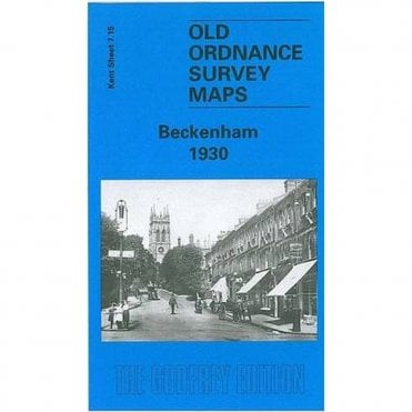 Beckenham 1930 (Kent Sheet 7.15c) - Old OS Maps