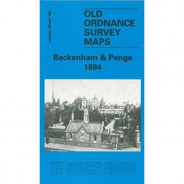 Beckenham & Penge 1894 (London Sheet 146.2) - Old OS Maps