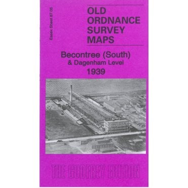 Becontree South & Dagenham Level 1939 (Essex Sheet 87.05) - Old OS Maps