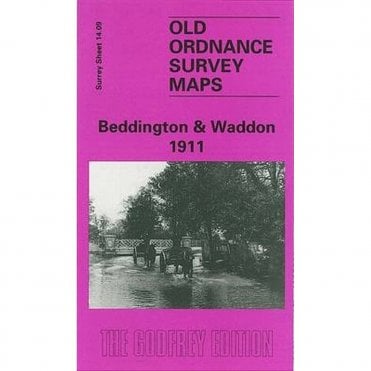 Beddington & Waddon 1911 (Surrey Sheet 14.09) - Old OS Maps