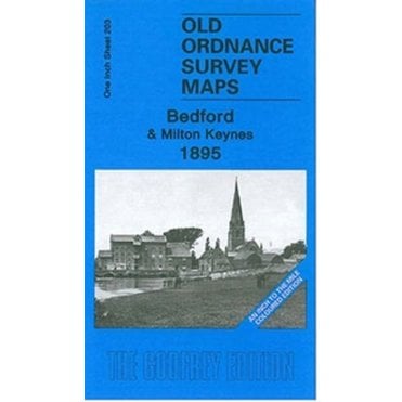 Bedford & District 1895 - Coloured Edition (Inch To The Mile Sheet 203) - Old OS Maps