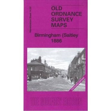 Birmingham (Saltley) 1886 (Coloured Edition) (Warwickshire Sheet 14.02a) - Old OS Maps