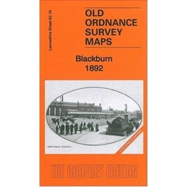 Blackburn 1892 (Coloured Edition) (Lancashire Sheet 62.16a) - Old OS Maps