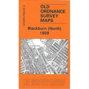 Blackburn (North) 1929 (Lancashire Sheet 62.12) - Old OS Maps