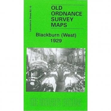 Blackburn (West) 1929 (Lancashire Sheet 62.15) - Old OS Maps