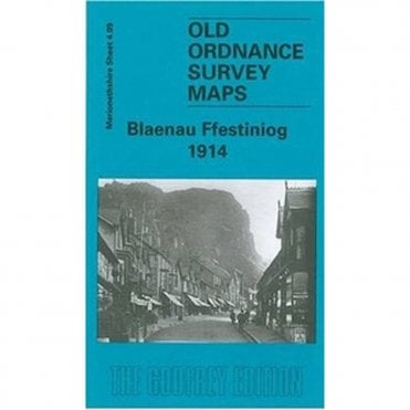 Blaenau Ffestiniog 1914 (Merionethshire Sheet 4.09) - Old OS Maps