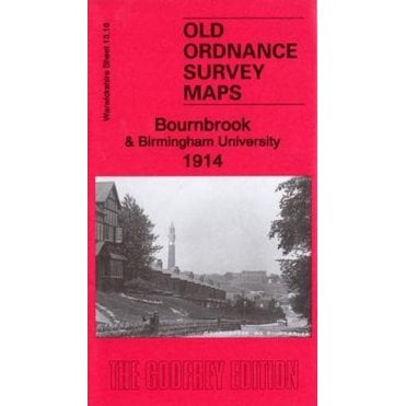 Bournbrook & Birmingham University 1914 (Warwickshire Sheet 13.16b) - Old OS Maps