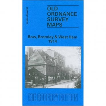 Bow, Bromley & West Ham 1914 (London Sheet 53.3) - Old OS Maps