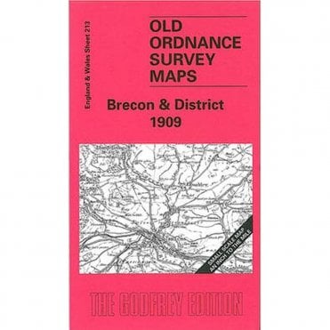 Brecon & District 1909 (Inch To The Mile Sheet 213) - Old OS Maps