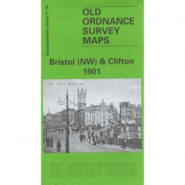 Bristol (North-West) & Clifton 1901 (Gloucestershire Sheet 71.16b) - Old OS Maps