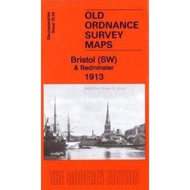 Bristol (South-West) & Bedminster 1913 (Gloucestershire Sheet 75.04b) - Old OS Maps