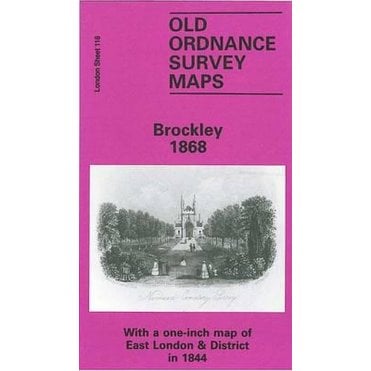Brockley 1868 (London Sheet 118.1) - Old OS Maps