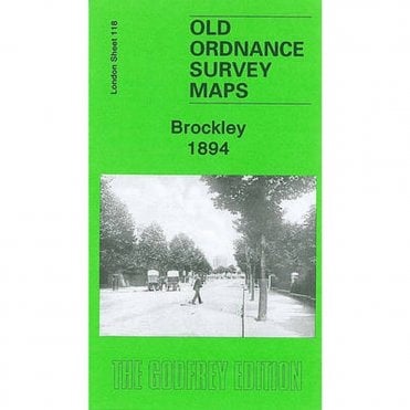 Brockley 1894 (London Sheet 118.2) - Old OS Maps