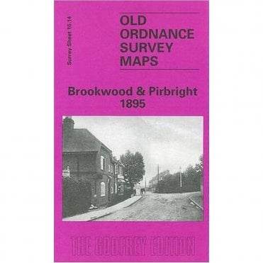 Brookwood & Pirbright 1895 (Surrey Sheet 16.14) - Old OS Maps