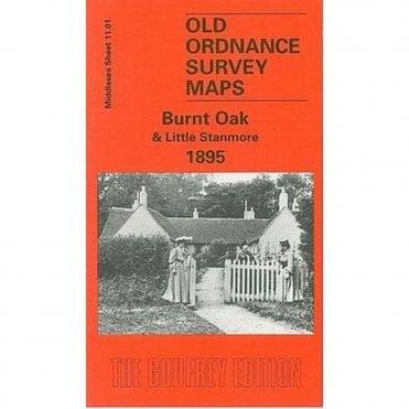 Burnt Oak & Little Stanmore 1895 (Middlesex Sheet 11.01) - Old OS Maps