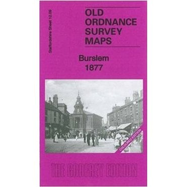 Burslem 1877 (Coloured Edition) (Staffordshire Sheet 12.09a) - Old OS Maps