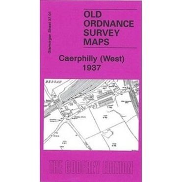Caerphilly (West) 1937 (Glamorgan Sheet 37.01) - Old OS Maps