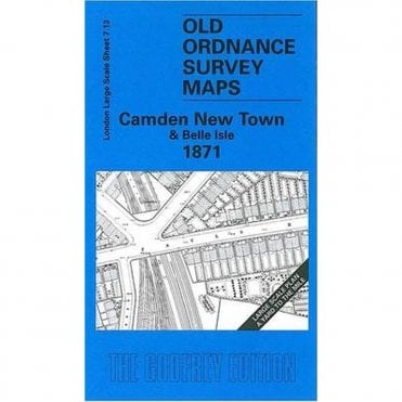 Camden New Town & Belle Isle 1871 (London Large Scale Sheet 7.13) - Old OS Maps