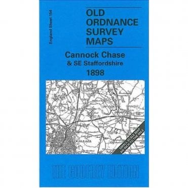 Cannock Chase & SE Staffordshire 1898 (Inch To The Mile Sheet 154) - Old OS Maps