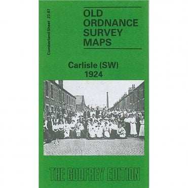 Carlisle (South-West) 1924 (Cumberland Sheet 23.07) - Old OS Maps