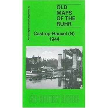 Castrop Rauxel (North) 1944 (Ruhrgebiet Sheet 12) - Old OS Maps