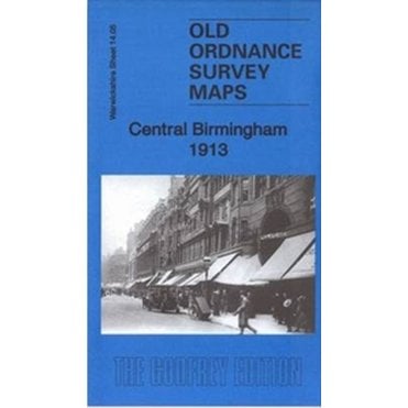 Central Birmingham 1913 (Warwickshire Sheet 14.05c) - Old OS Maps
