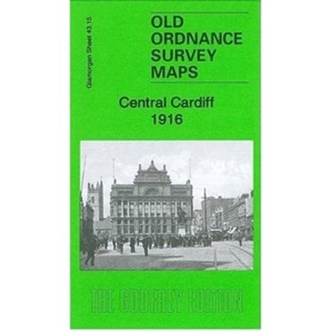 Central Cardiff 1916 (Glamorgan Sheet 43.15b) - Old OS Maps