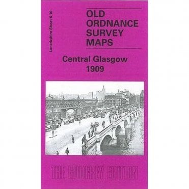 Central Glasgow 1909 (Lanarkshire Sheet 6.10b) - Old OS Maps