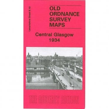 Central Glasgow 1934 (Lanarkshire Sheet 6.10c) - Old OS Maps