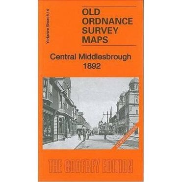 Central Middlesbrough 1892 (Coloured Edition) (Yorkshire Sheet 6.14a) - Old OS Maps