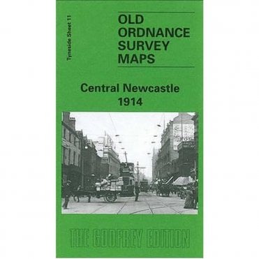 Central Newcastle 1914 (Tyneside Sheet 11b) - Old OS Maps