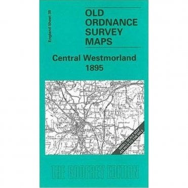 Central Westmorland 1895 (Inch To The Mile Sheet 39) - Old OS Maps