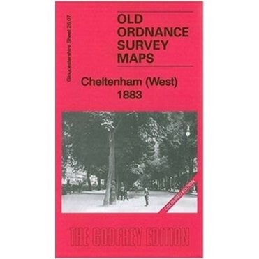 Cheltenham (West) 1883 (Coloured Edition) (Gloucestershire Sheet 26.07a) - Old OS Maps
