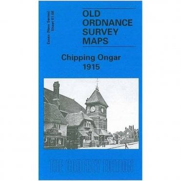 Chipping Ongar 1915 (Essex Sheet 61.08) - Old OS Maps