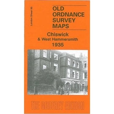 Chiswick & West Hammersmith 1935 (London Sheet 85.4) - Old OS Maps