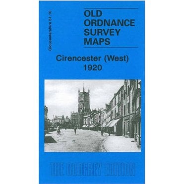 Cirencester (West) 1920 (Gloucestershire Sheet 51.10) - Old OS Maps