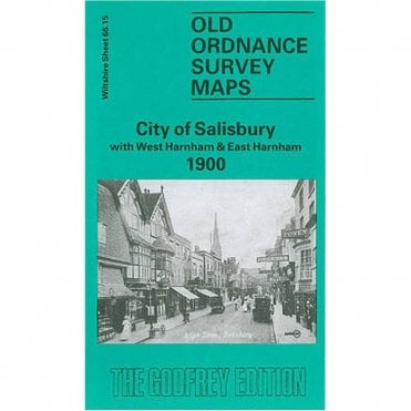 City of Salisbury 1900 (Wiltshire Sheet 66.15) - Old OS Maps