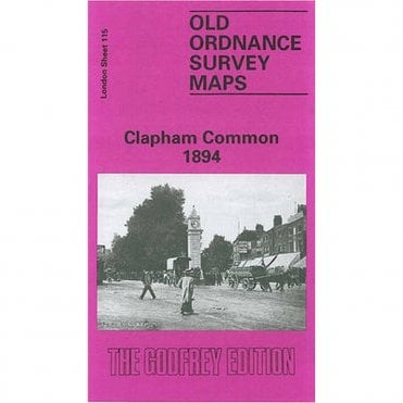 Clapham Common 1894 (London Sheet 115.2) - Old OS Maps