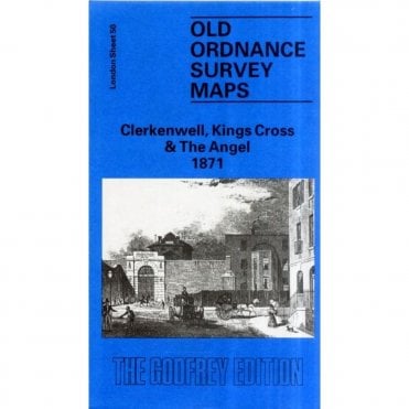 Clerkenwell & Kings Cross 1871 (London Sheet 50.1) - Old OS Maps