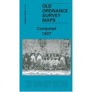 Compstall 1907 (Cheshire Sheet 11.14) - Old OS Maps