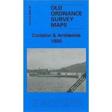 Coniston & Ambleside 1895 (Inch To The Mile Sheet 38) - Old OS Maps