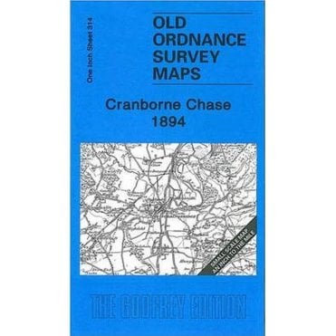 Cranborne Chase 1894 (Inch To The Mile Sheet 314) - Old OS Maps
