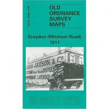 Croydon (Mitcham Rd) 1911 (Surrey Sheet 14.05) - Old OS Maps